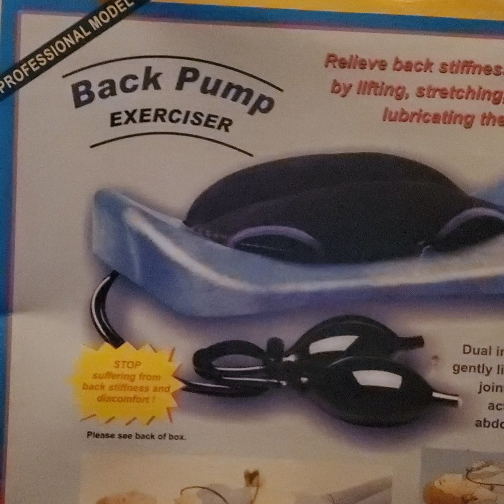 Professional Model Back Pump Exerciser